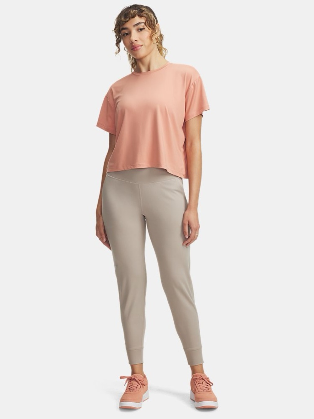 Armour Women's Movement Joggers Timberwolf Taupe / Metallic Silver